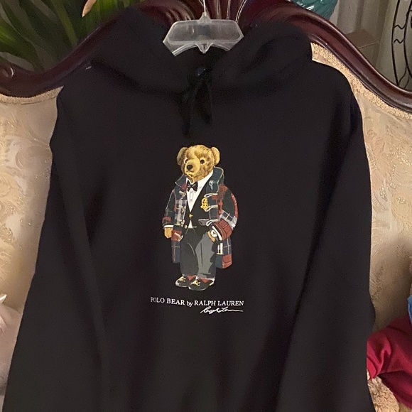 Polo Ralph Lauren Men's Bear Hoodie - Picture 1 of 6